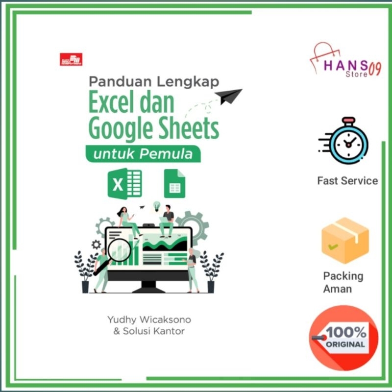 Jual Panduan Lengkap Excel Dan Google Sheets Untuk Pemula | Shopee ...