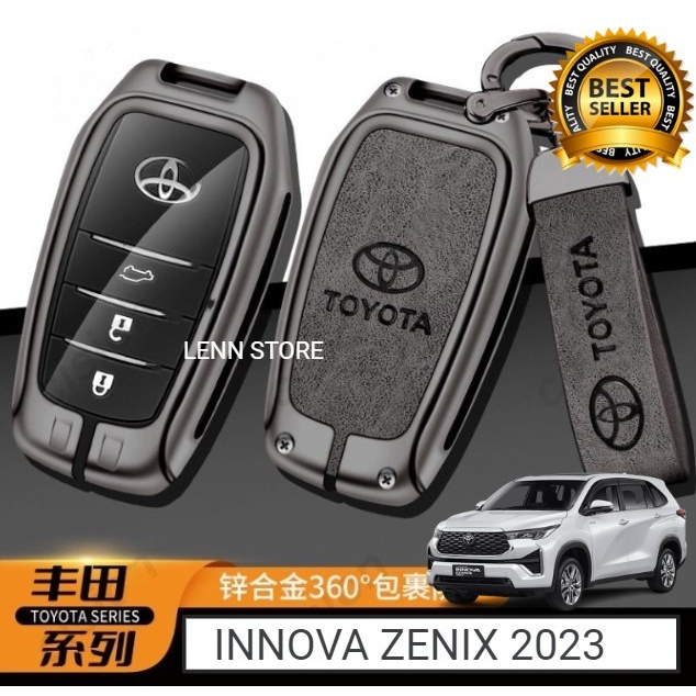 Jual Cover Sarung Kunci Remote Kulit Logam Toyota Innova Zenix 2023 ...