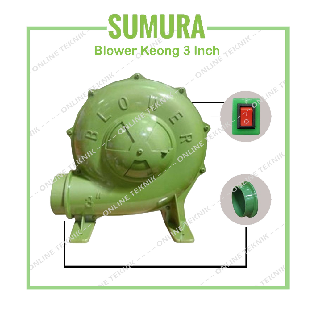 Jual SUMURA Blower Keong 3 Inch Blower Keong Duduk SMR 3 Shopee