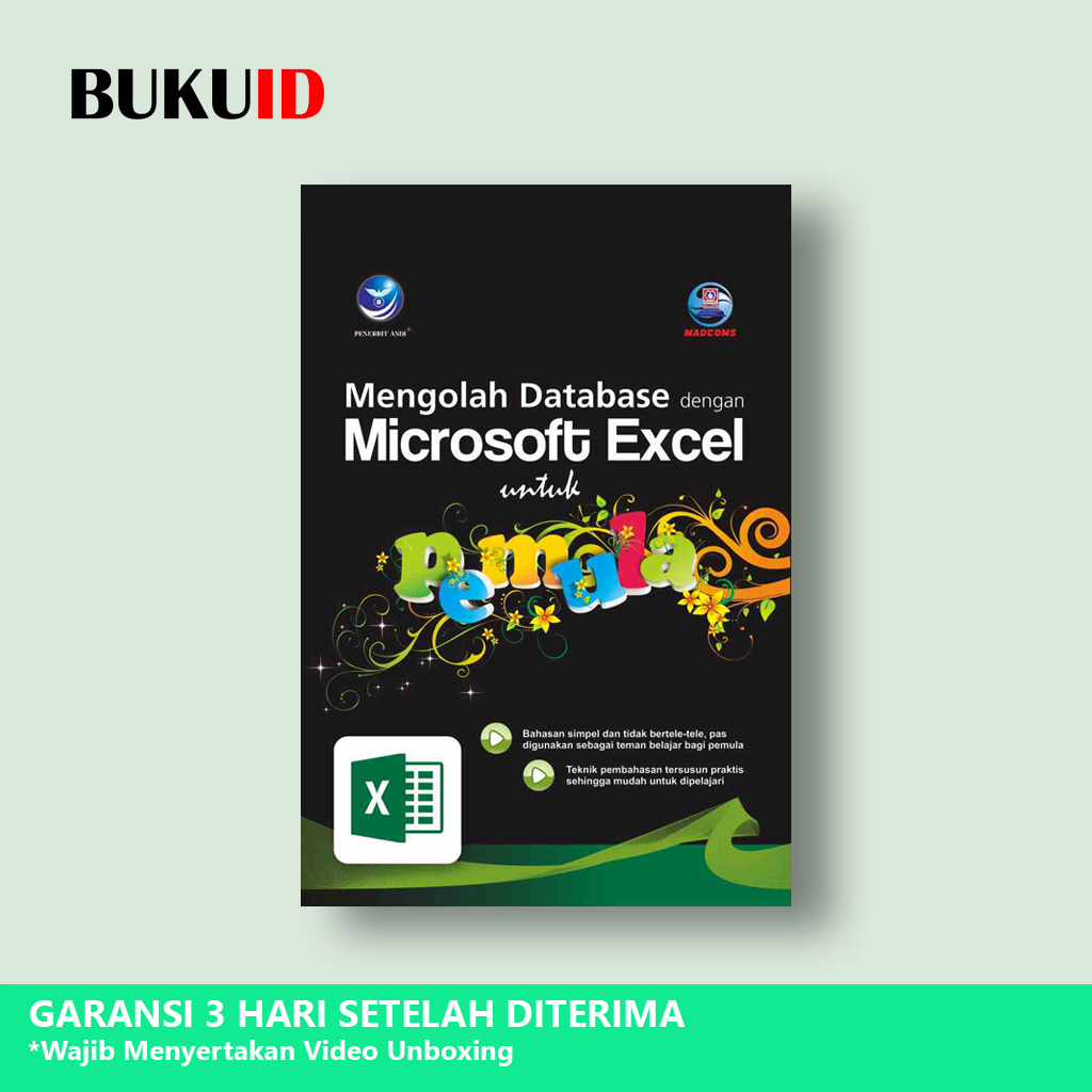 Jual Buku Mengolah Database Dengan Microsoft Excel Untuk Pemula ...