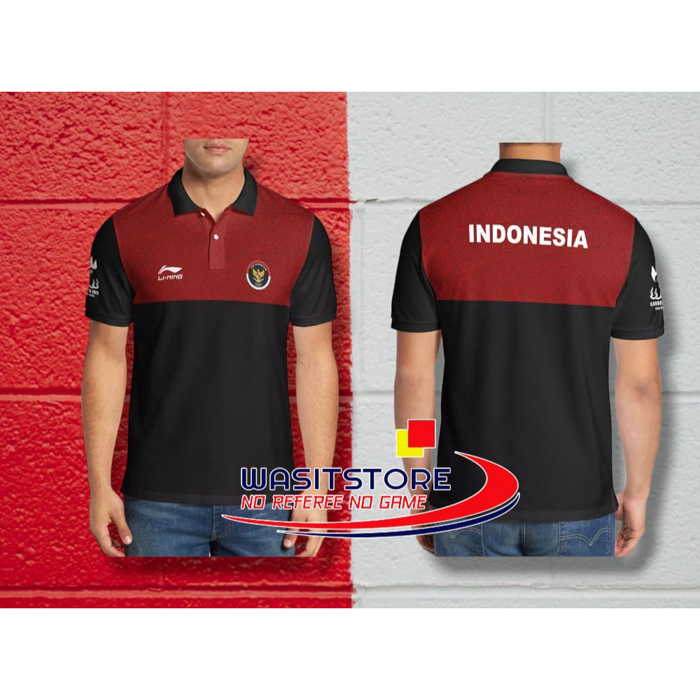 Jual POLO T SHIRT TIMNAS INDONESIA SEA GAMES 2023 (LINING GARUDA SEA GAMES 2023