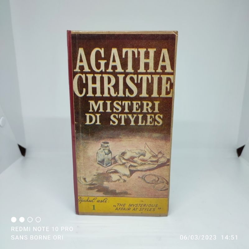 Jual Novel Ejaan Lama Langka Misteri di Styles Agatha Christie Original ...