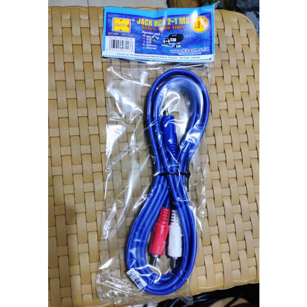 Jual Kabel Hp Kitani Mini Mm To Rca Audio In M Shopee Indonesia