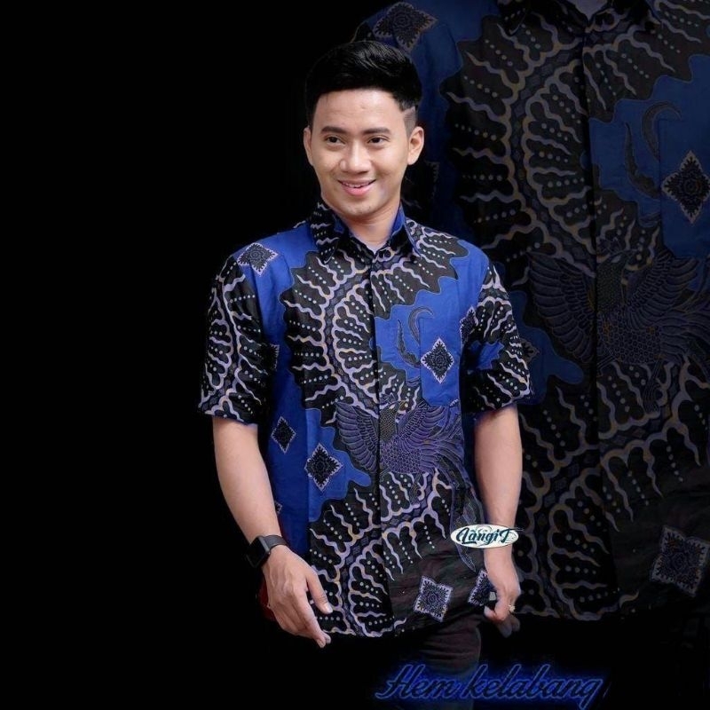 Jual Kemeja Batik Pria Modern Lengan Pendek Dan Termurah Dengan ...