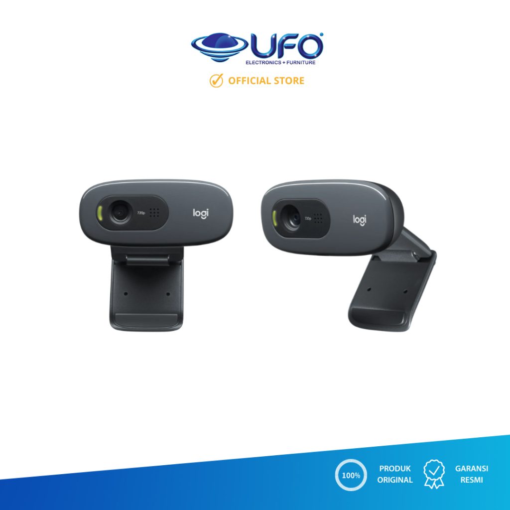 LOGITECH C270 WEBCAM HD 720P GARANSI RESMI