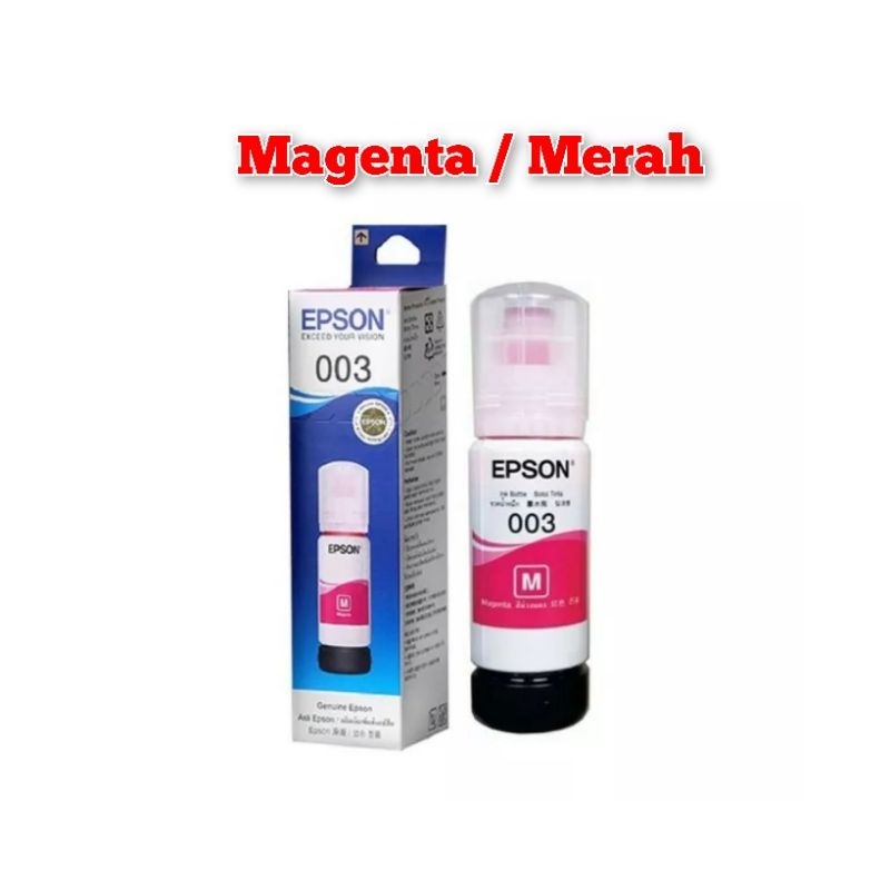 Jual Tinta Epson 003 Refill Premium Isi Ulang Printer L1110 L3100 L3101 L3110 L3150 L5190