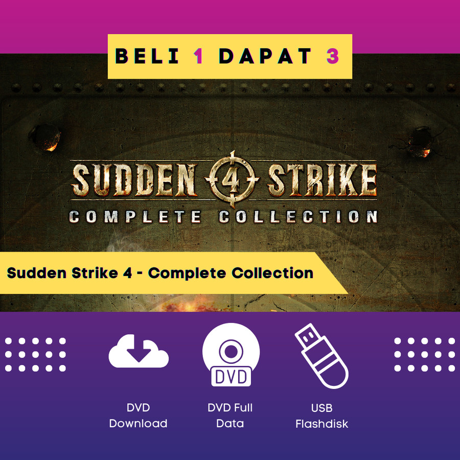 Sudden Strike Complete Collection   Xbox One / XONE  Over A 100 Different Units To Battle