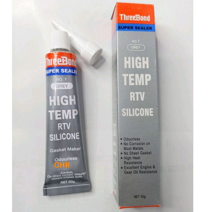 Jual THREEBOND SUPER SEALER NO.1 GREY HIGH TEMP RTV SILICONE / LEM ...