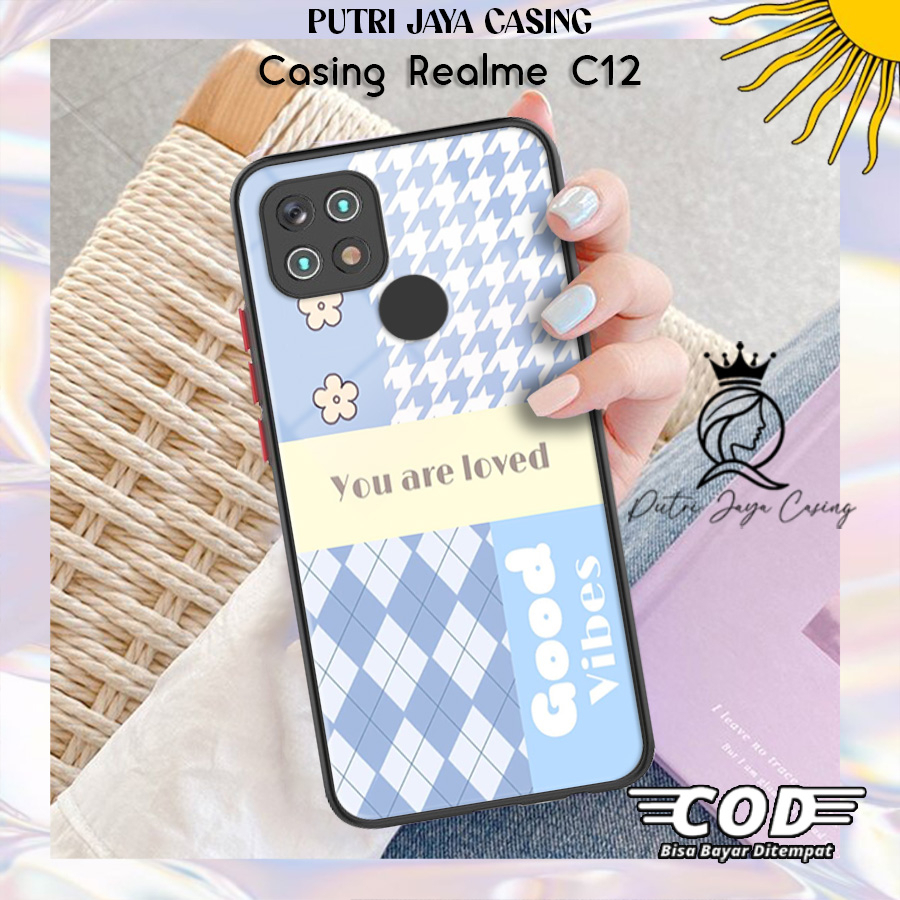 Jual Case Hp Realme C12 casing Realme C12 Motif 03CUTE Casing