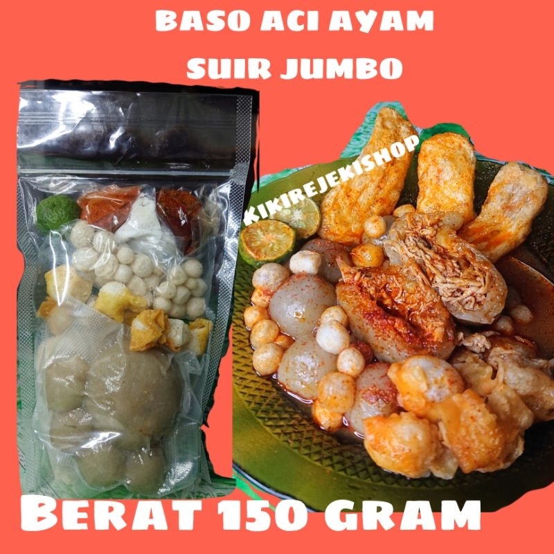 Jual Baso Aci Isi Ayam Suwir Jumbo Shopee Indonesia