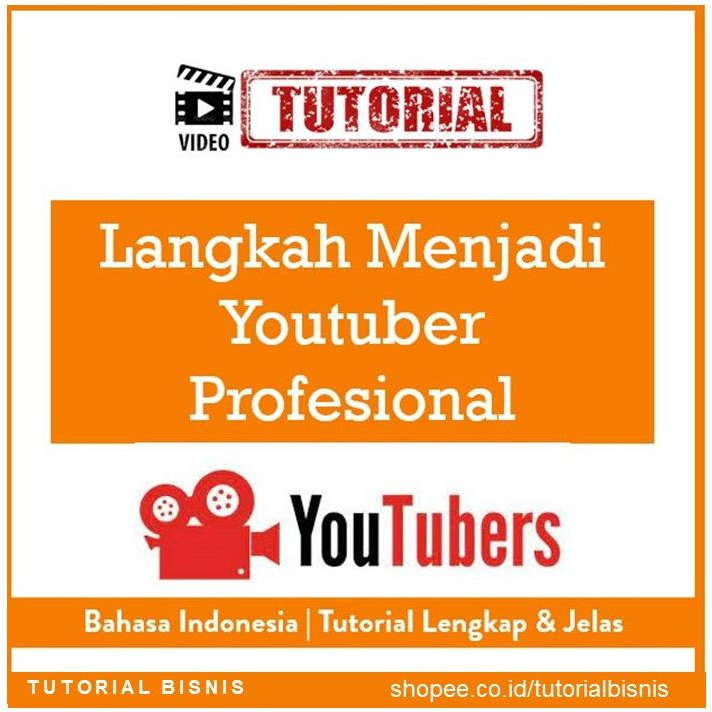 Jual Menjadi Youtuber Profesional - Cara Membuat Konten Video Youtube ...