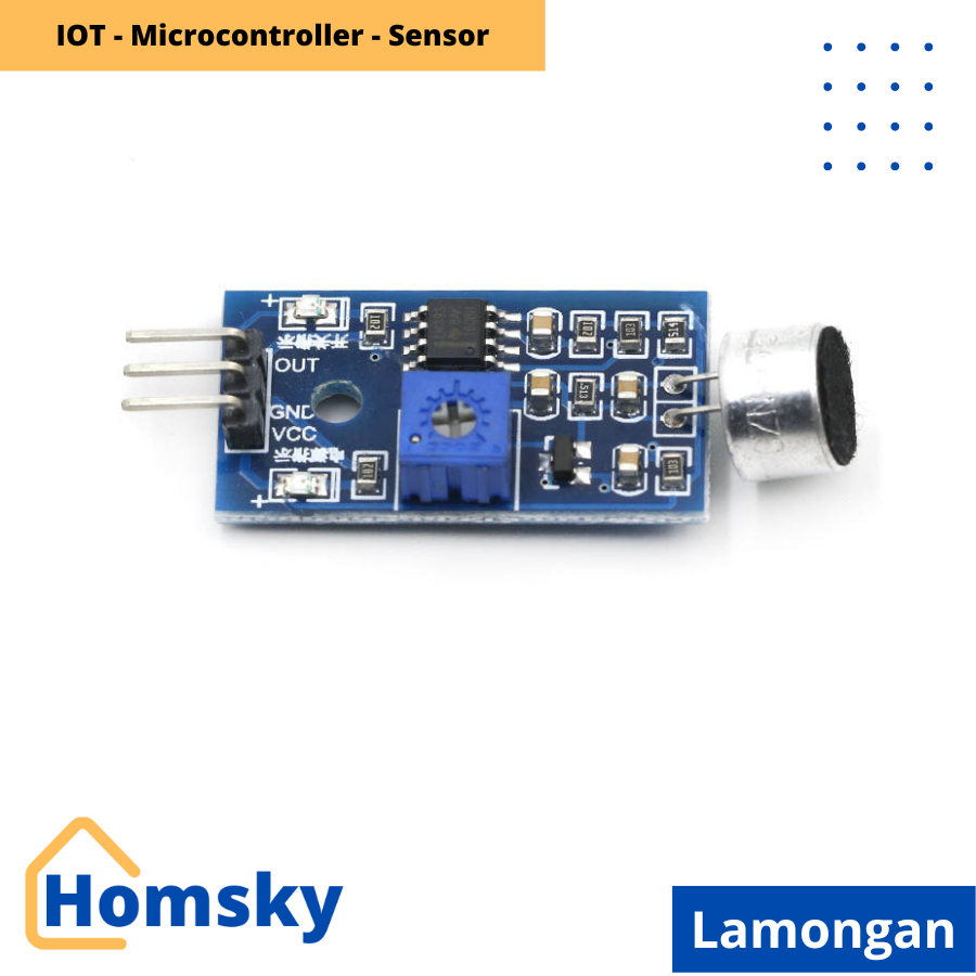 Jual Module Sensor Pendeteksi Suara Fc Voice Detection Module Sensor Iot Arduino Nodemcu