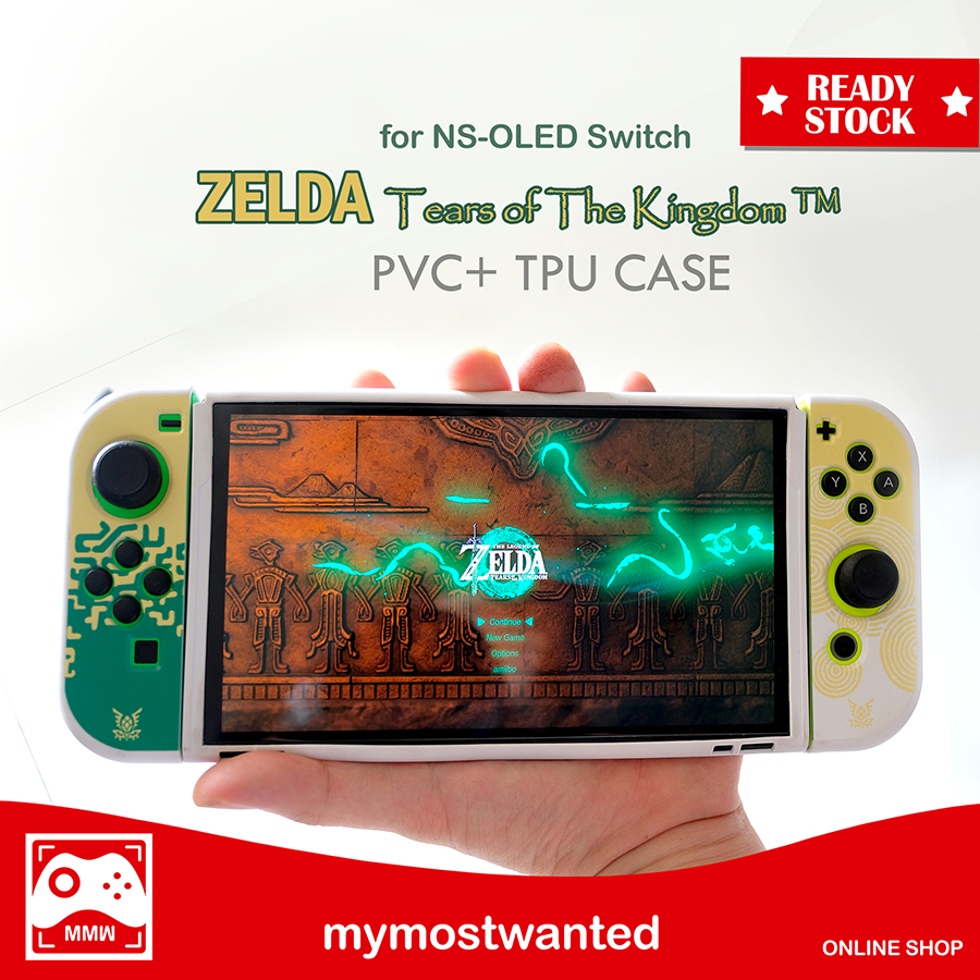 Jual Case PVC TPU Nintendo Switch OLED tema ZELDA TOTK Tears of the ...