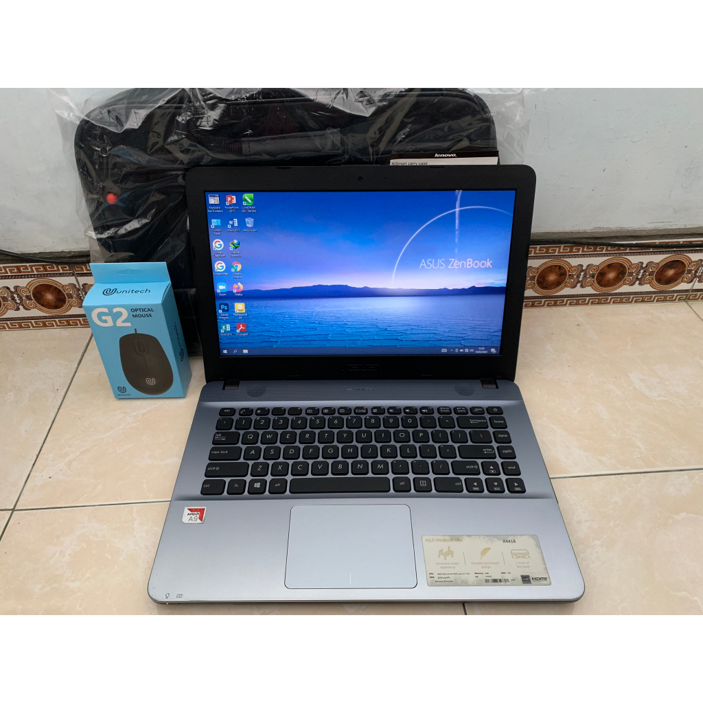 Jual Laptop Asus X441B AMD A9 Muluss Normal Banget , Speaker Stereo ...