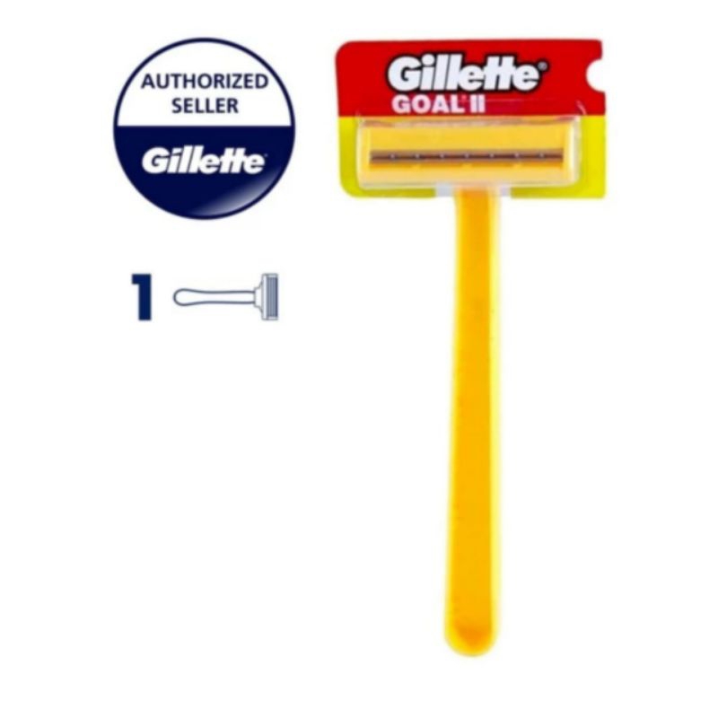 Jual Gillette Kuning Pisau Cukur 2 Mata silent Harga 1pis | Shopee ...