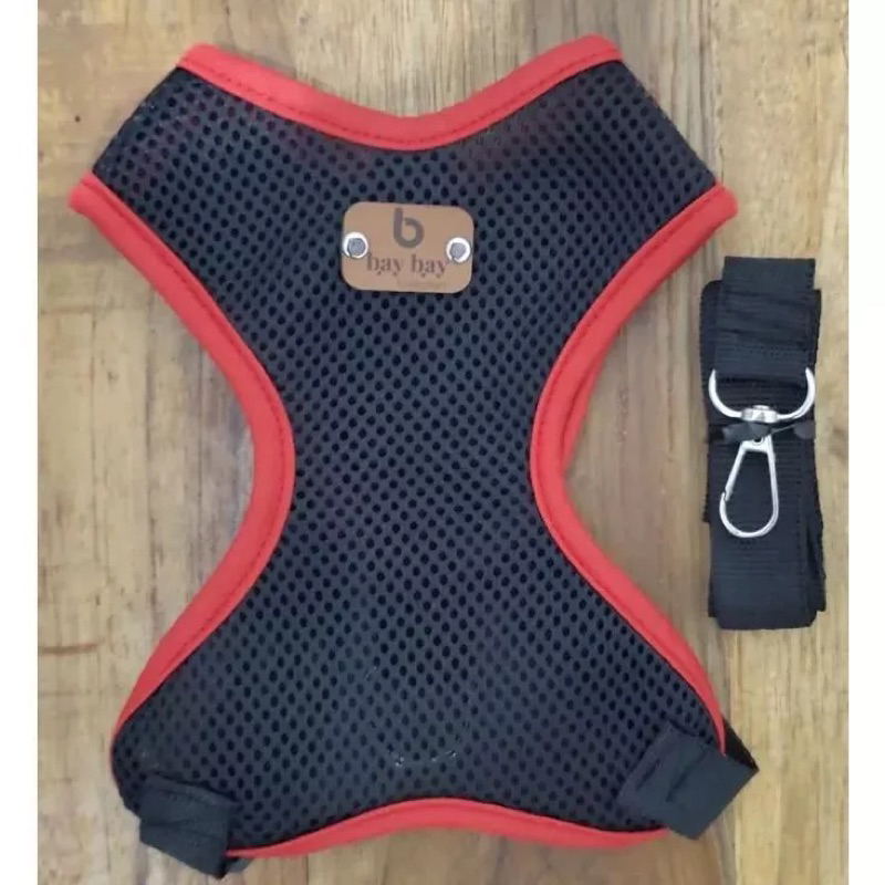 Jual Rompi Harness kucing / tali tuntun merah | Shopee Indonesia