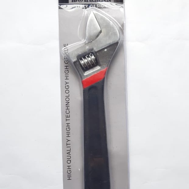 Jual Kunci Inggris Gagang Karet Kunci Inggris Adjustable Wrench