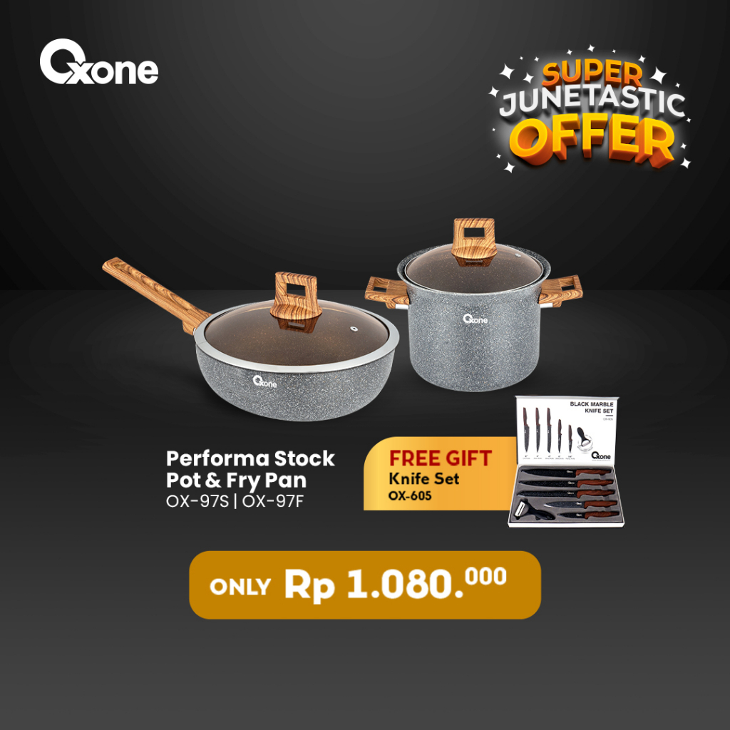 Jual Bundling Oxone Ox F S Panci Performa Set Granit Coating Cookware