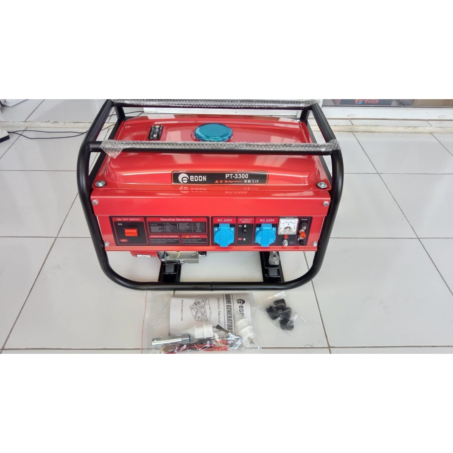 Jual Genset 3000 max 3300 watt EDON PT 3300 Genset bensin Edon / izumi ...