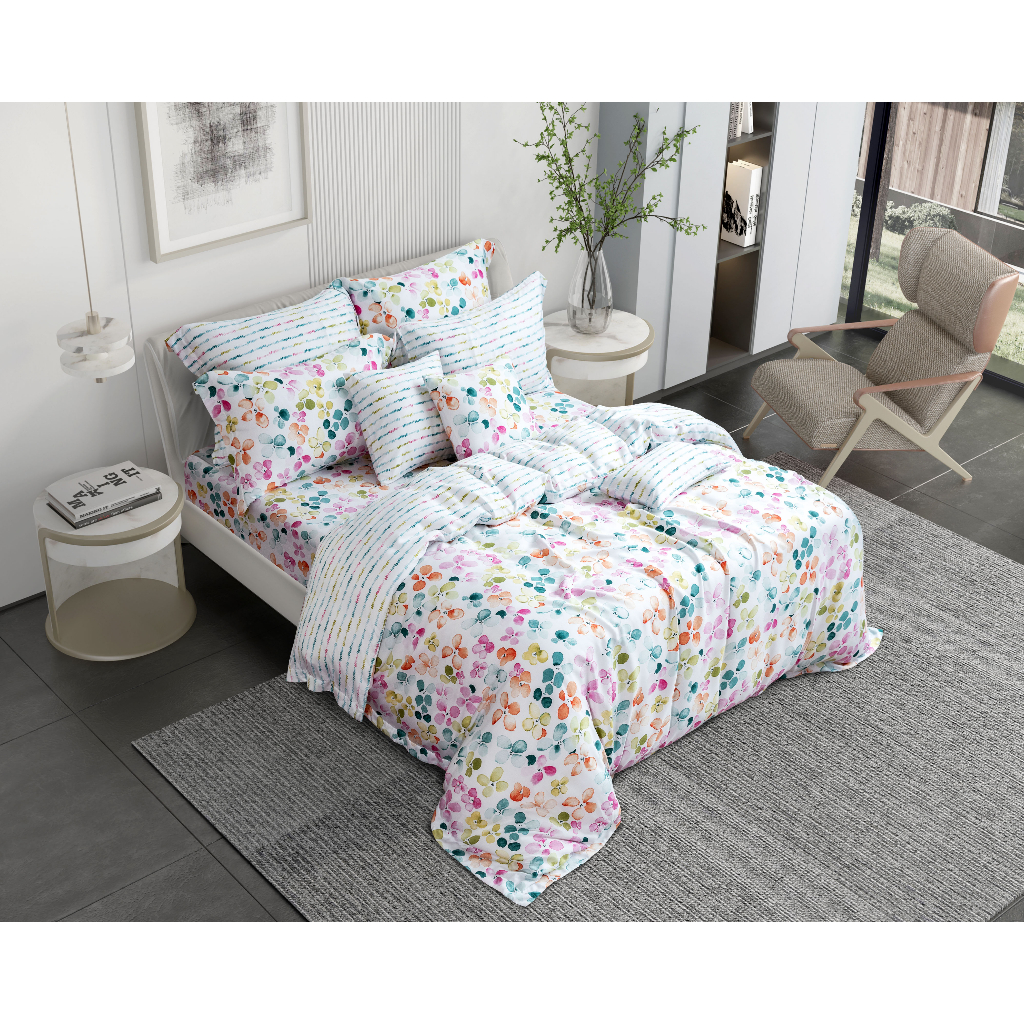 Jual AKEMI Tencel Modal Ardent Lilibey Bed sheet Set Shopee Indonesia