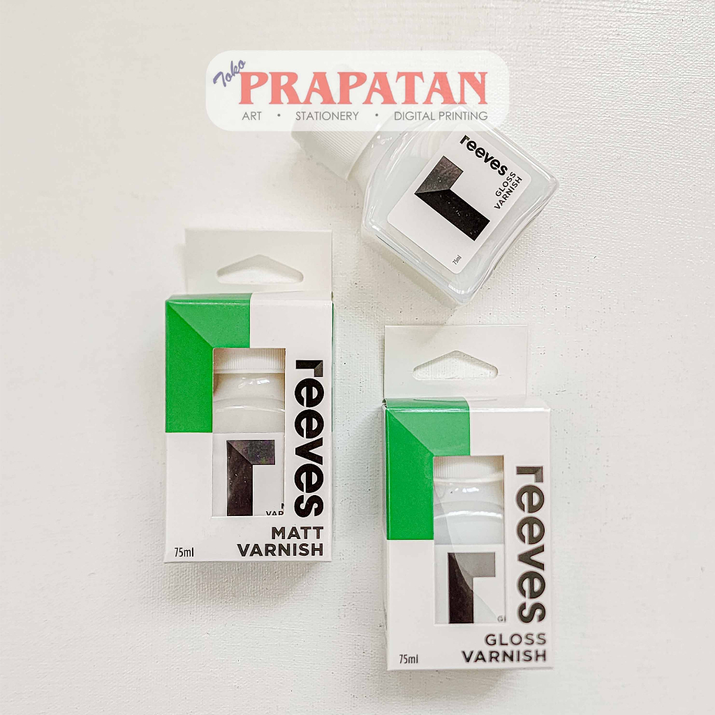 Jual Reeves Acrylic Varnish 75ml Varnish Cat Akrilik Shopee Indonesia