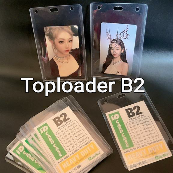 Jual Toploader Photocard Case Kartu Kpop B2 B3 MPC | Shopee Indonesia