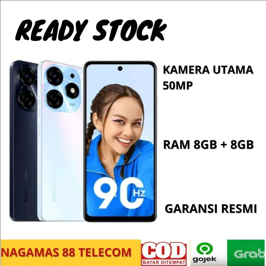 Jual TECNO SPARK 10 PRO 8/128GB 8 128 RAM 8GB GARANSI RESMI ULTRA AI ...