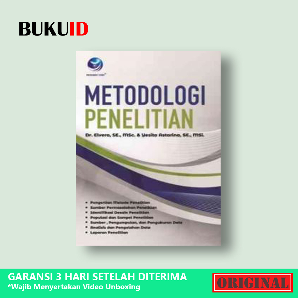 Jual Buku Metodologi Penelitian - Original | Shopee Indonesia