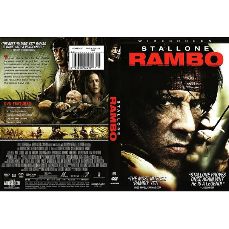 Jual KASET VIDEO FILM RAMBO 4 - KASET FILM RAMBO - KASET FILM ACTION ...