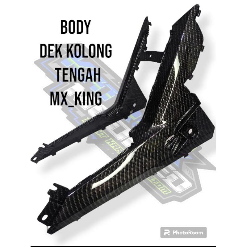 Jual Body Dek Kolong Tengah Legsil Mx King Carbon Celup Wtp Mirip Kevlar Carbon Celup Forged