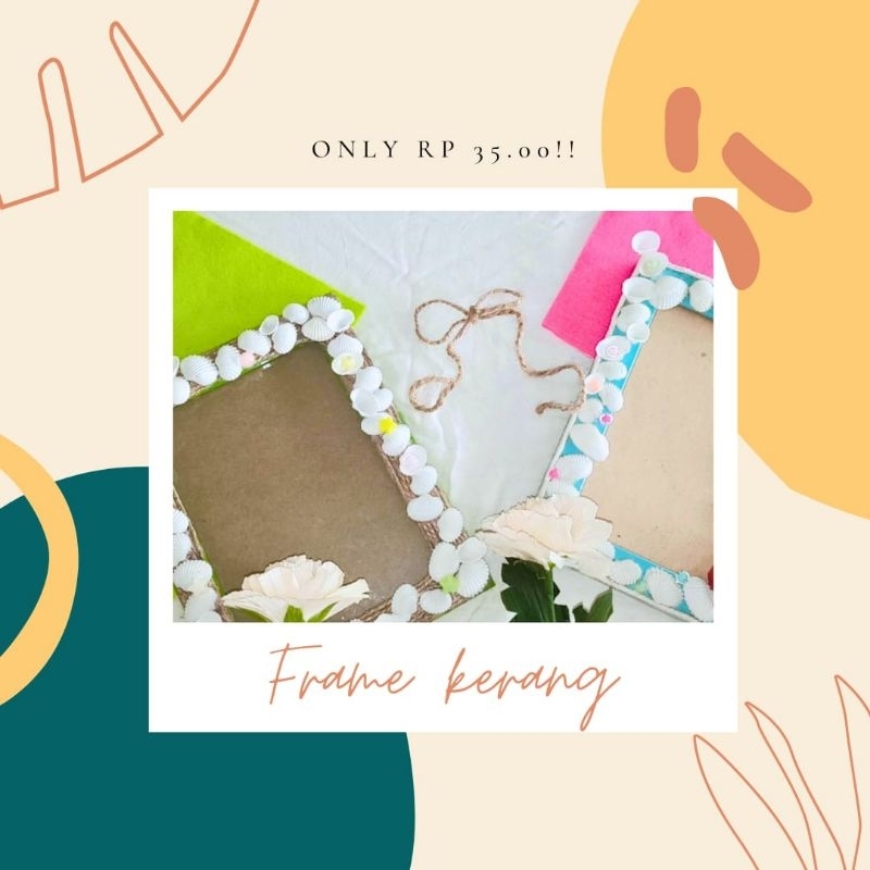Jual frame foto kerang | Shopee Indonesia