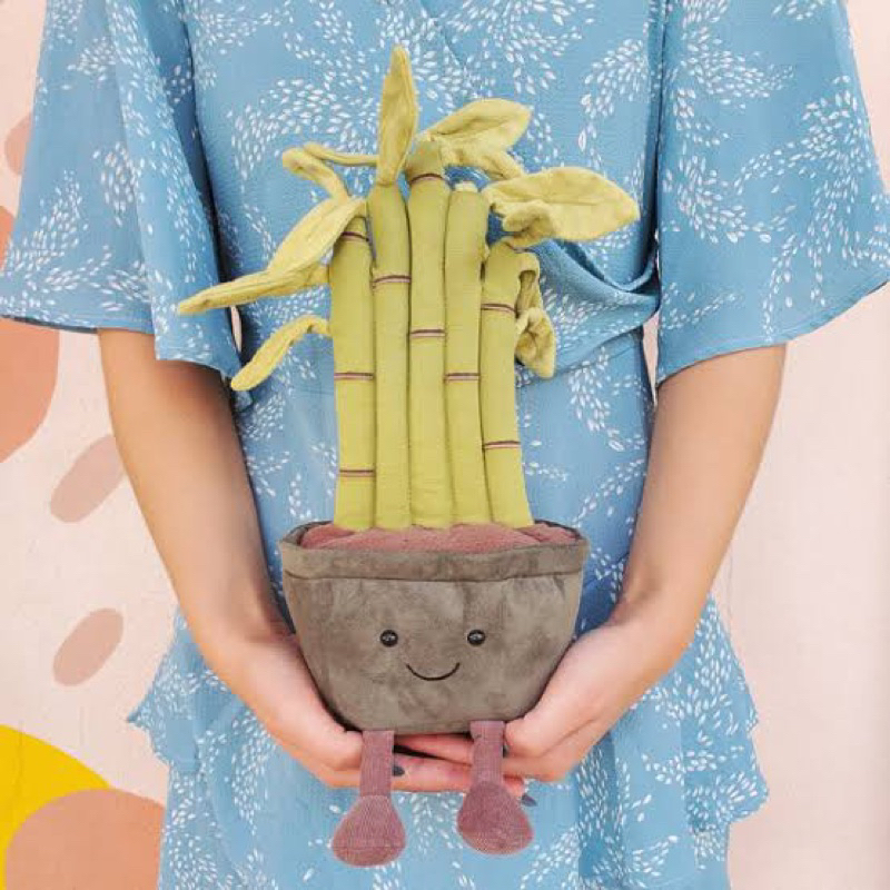 Jual Boneka Pot Tanaman Amuseable Jellycat Potted Bamboo/ Desert Cactus ...