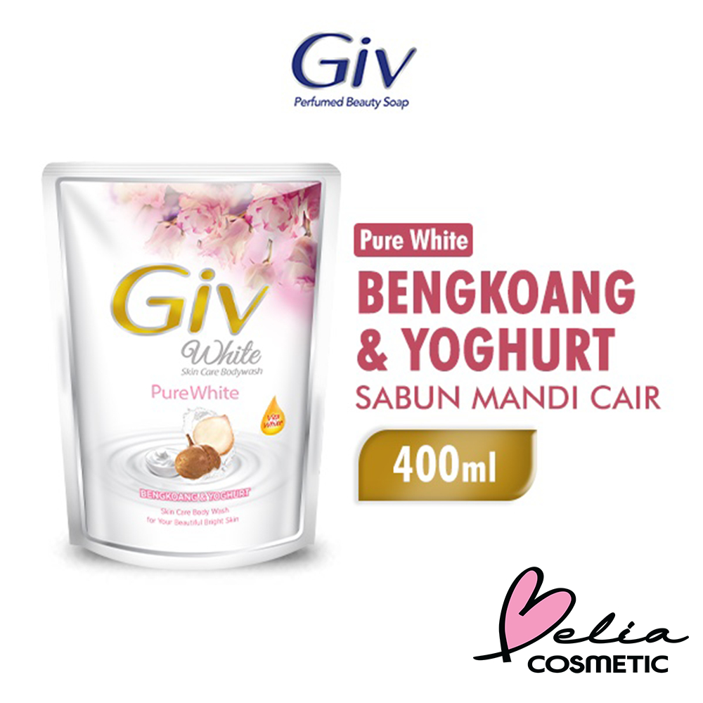 Jual Belia Giv Body Wash Ml Pouch Perfumed Beauty Body Wash White Skincare Bodywash