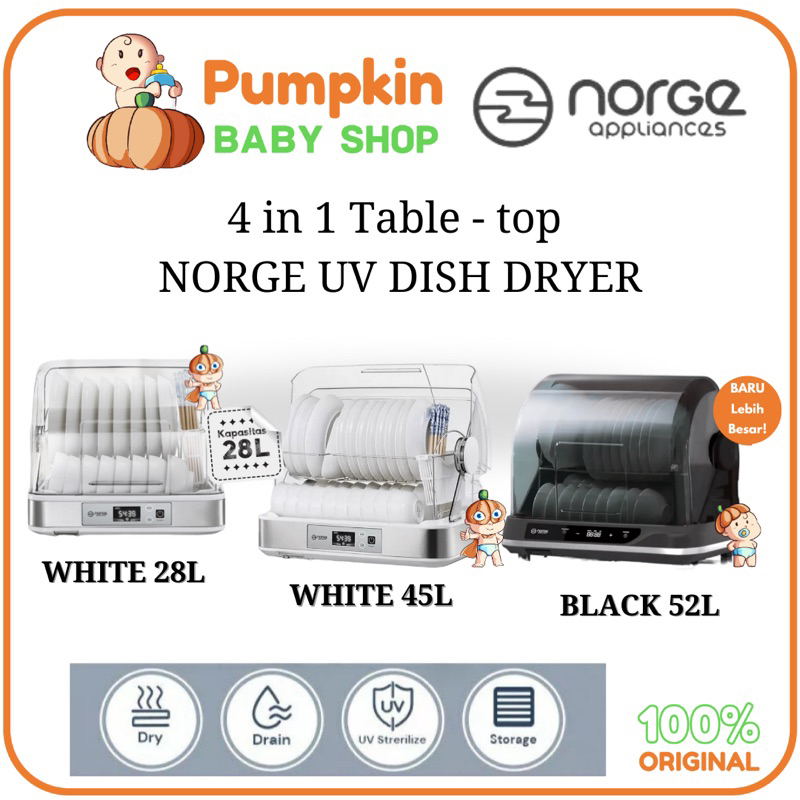 Jual 4 in 1 UV Dish Dryer Table Top / Sterilizer Alat Pengering