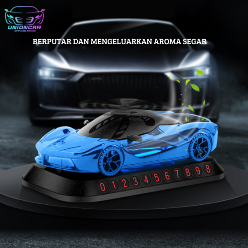 { FREE ISI PARFUM } Pajangan Parfum Mobil Elegan Berputar Jika Terkena Sinar Matahari