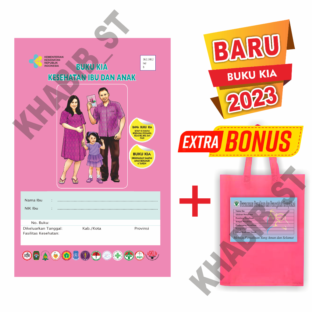 Jual Buku KIA 2023 (20 Pcs) Grosir Buku Kesehatan Ibu Dan Anak | Shopee ...