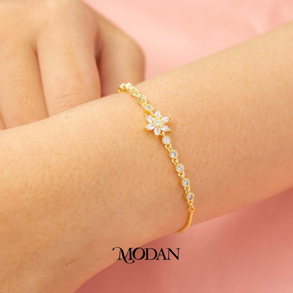 Jual Modan - Flower Adjustable Bracelet Gelang Pesta Bunga | Shopee ...