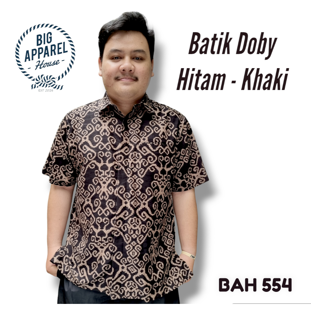 Jual Kemeja Batik Jumbo Oversize Big Size Pria Laki Cowok Lengan Pendek ...
