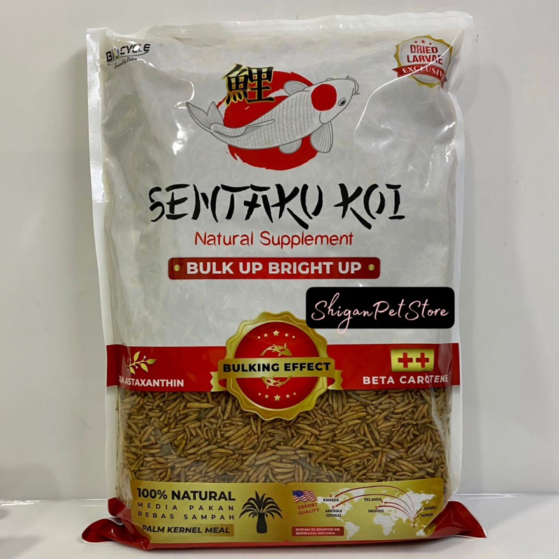 Jual SENTAKU REFILL 1KG Maggot Dried Larvae Export Quality | Shopee ...