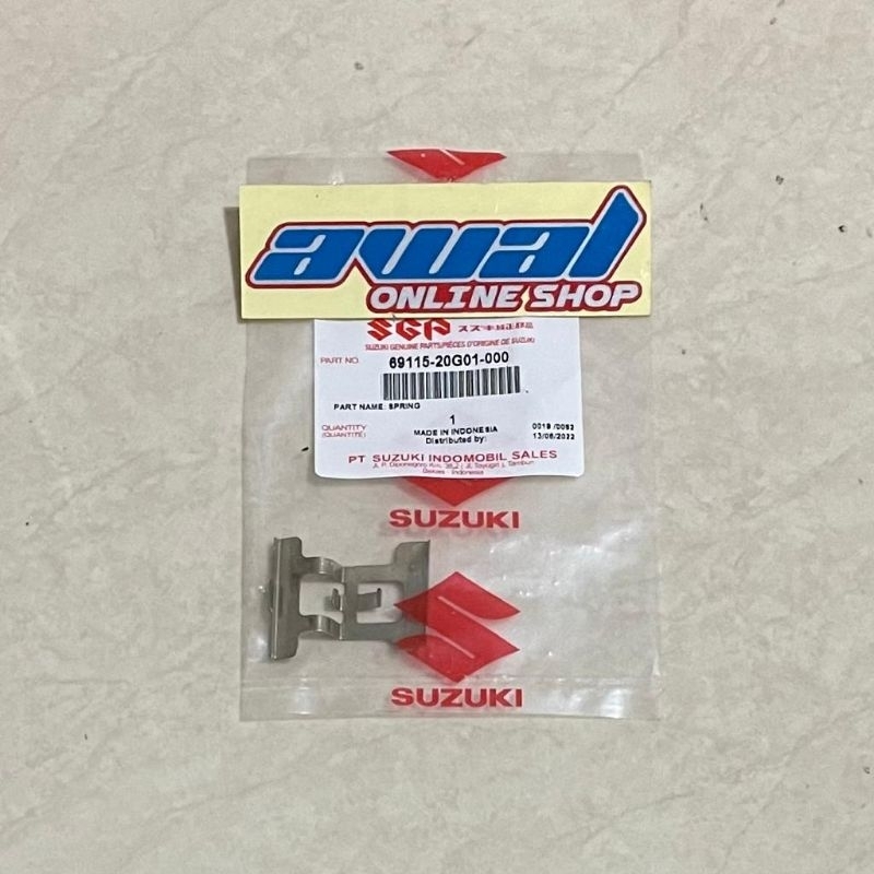 Jual BESI PLAT SPRING PAD PENAHAN KAMPAS REM BELAKANG SATRIA FU ...