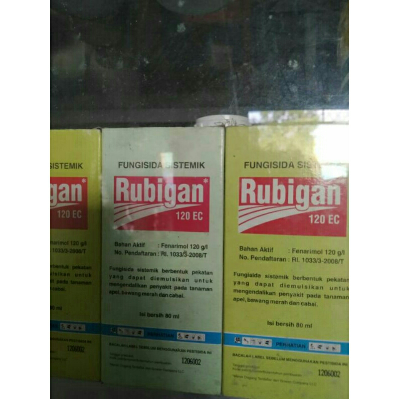 Jual obat pertanian fungisida RUBIGAN lama 80ml Shopee Indonesia