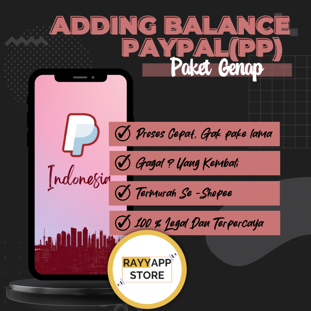 Jual RAS Template Design ~ [AB]Adding Balance Logo Paypal(PP) Paket ...