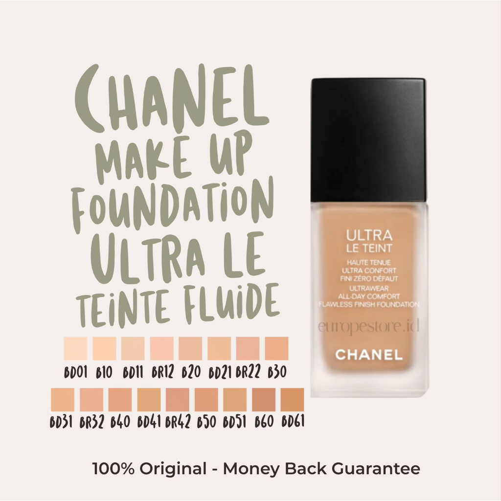 chanel ultrawear flawless foundation