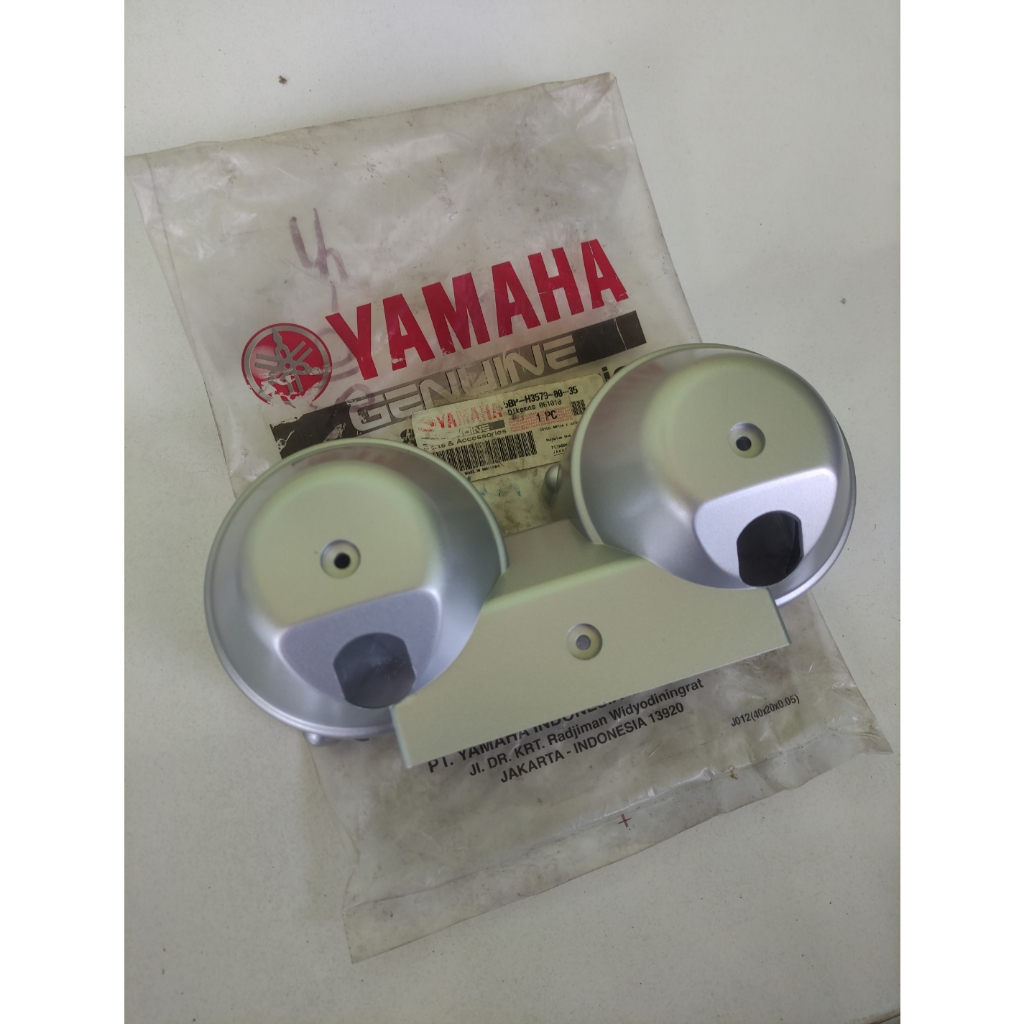 Jual Cover Batok Spido Speedo Speedometer Kilometer Scorpio Warna Silver Original Yamaha