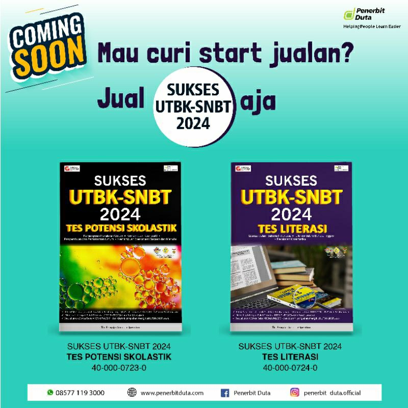 Jual SUKSES SNBT GO 2024 Tes Literasi Shopee Indonesia