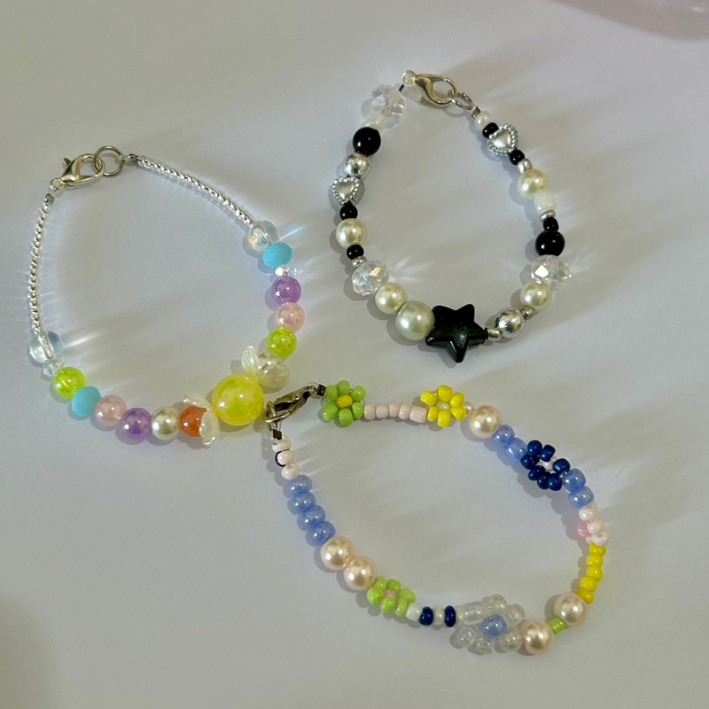 Beads bracelet deals shopee