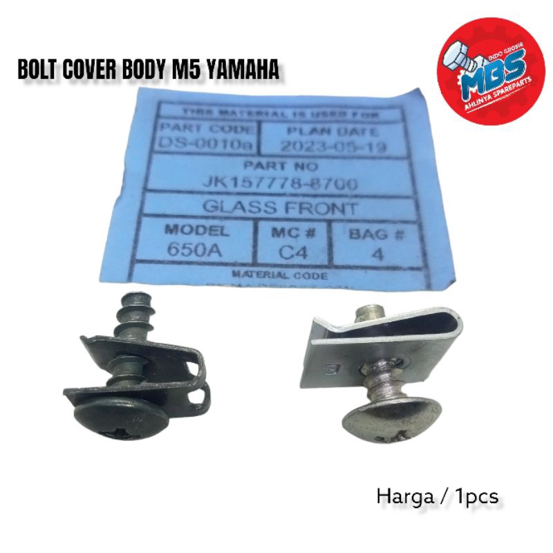 Jual Baut Clip Klip M Set Yamaha Spit Kancing Cover Body Yamaha