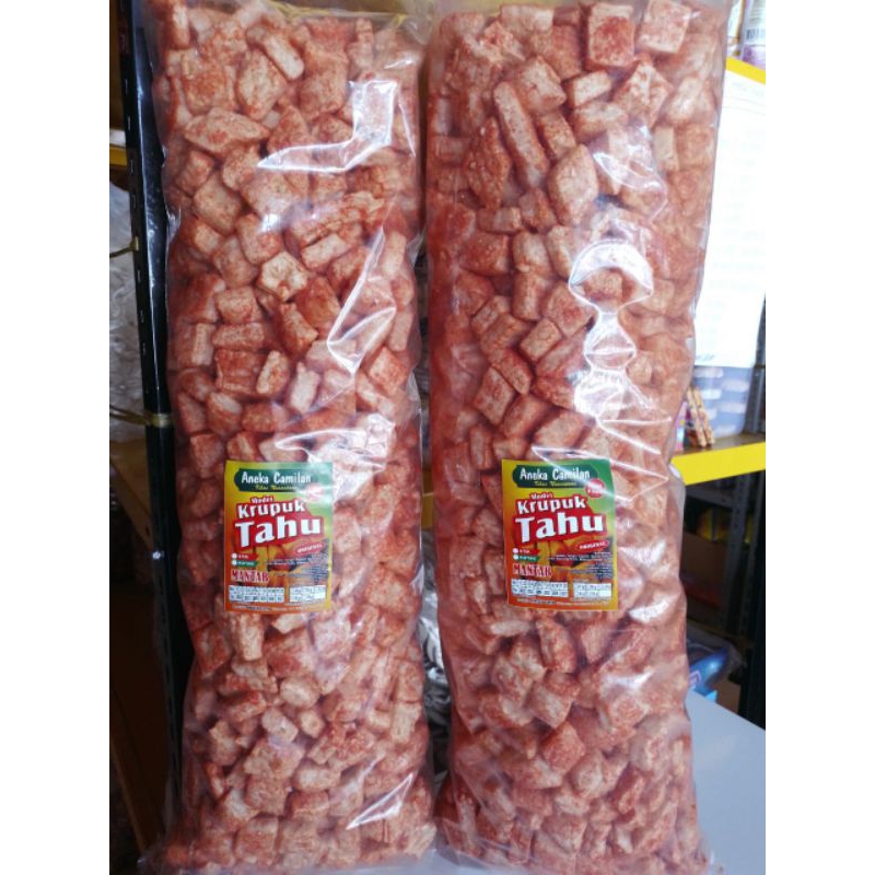 Jual Krupuk Tahu Pedas 1kg Shopee Indonesia