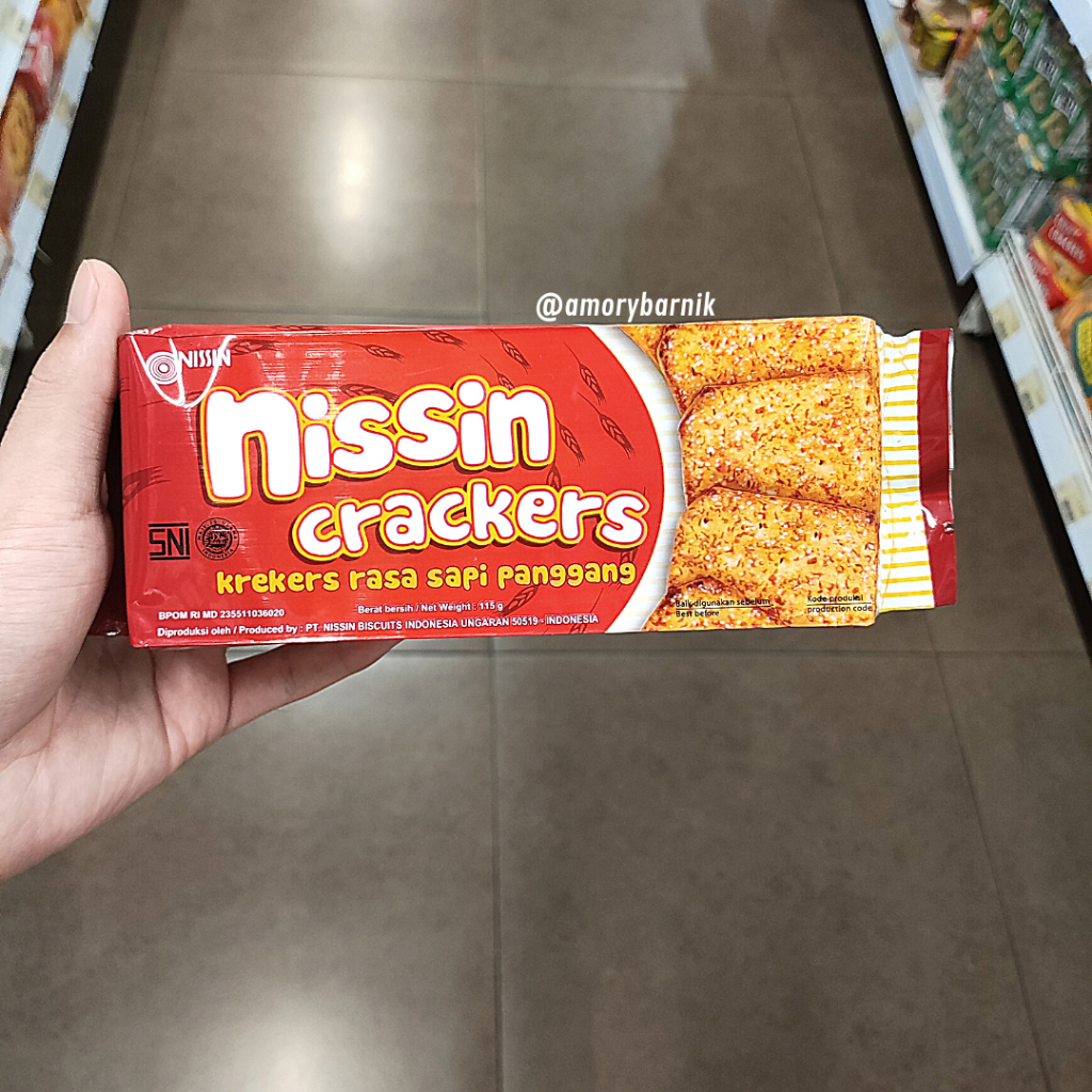 Jual Biskuit Nissin Crackers ( Krekers ) Rasa Sapi Panggang 115gr ...
