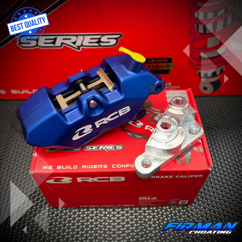 Jual KALIPER RCB R1 4 PISTON UNIVERSAL DISC KANAN PNP RX KING DISC 300 ...